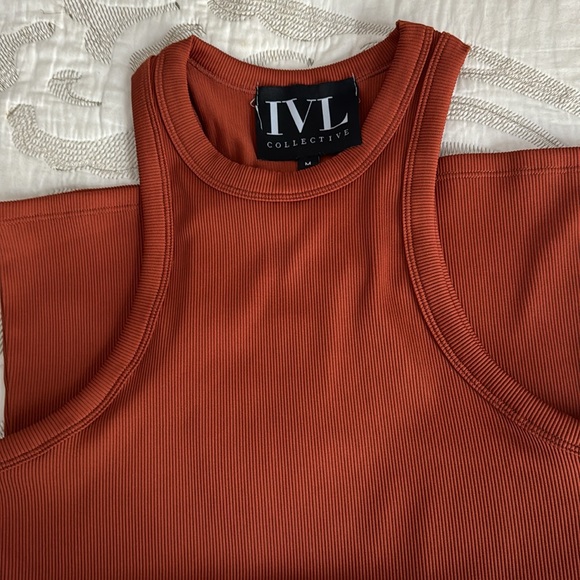 IVL collective fitted racer back tank- worn once - Picture 3 of 3